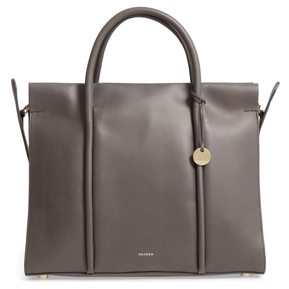 Skagen Katryn Recessed Zip Satchel